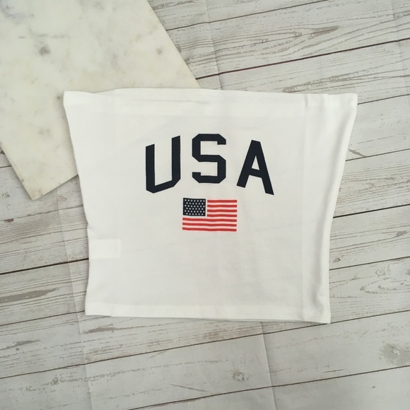 fourth of july tube top